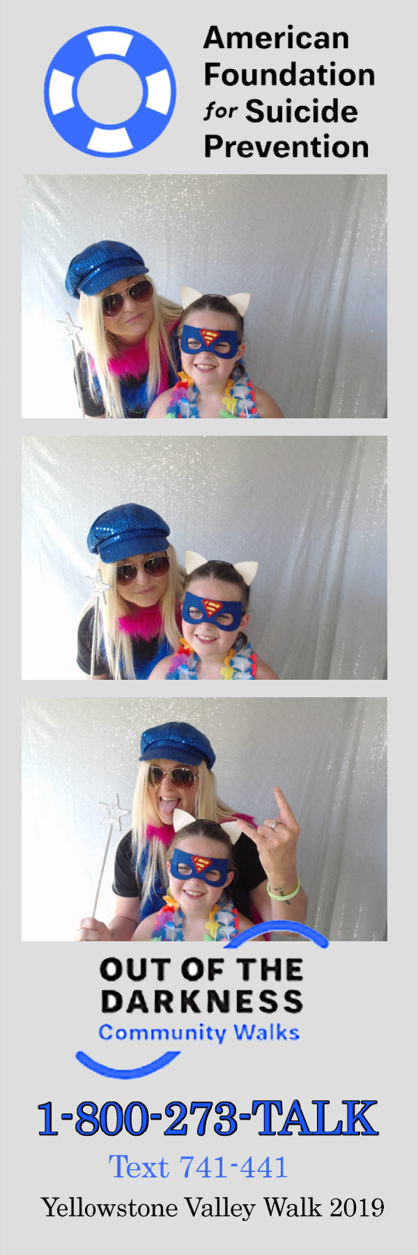 Out of the Darkness Walk 2019 | View more photos from the event at gallery.photoboothbillings.com/u/PhotoBoothBillings/Out-of-the-Darkness-Walk-2019